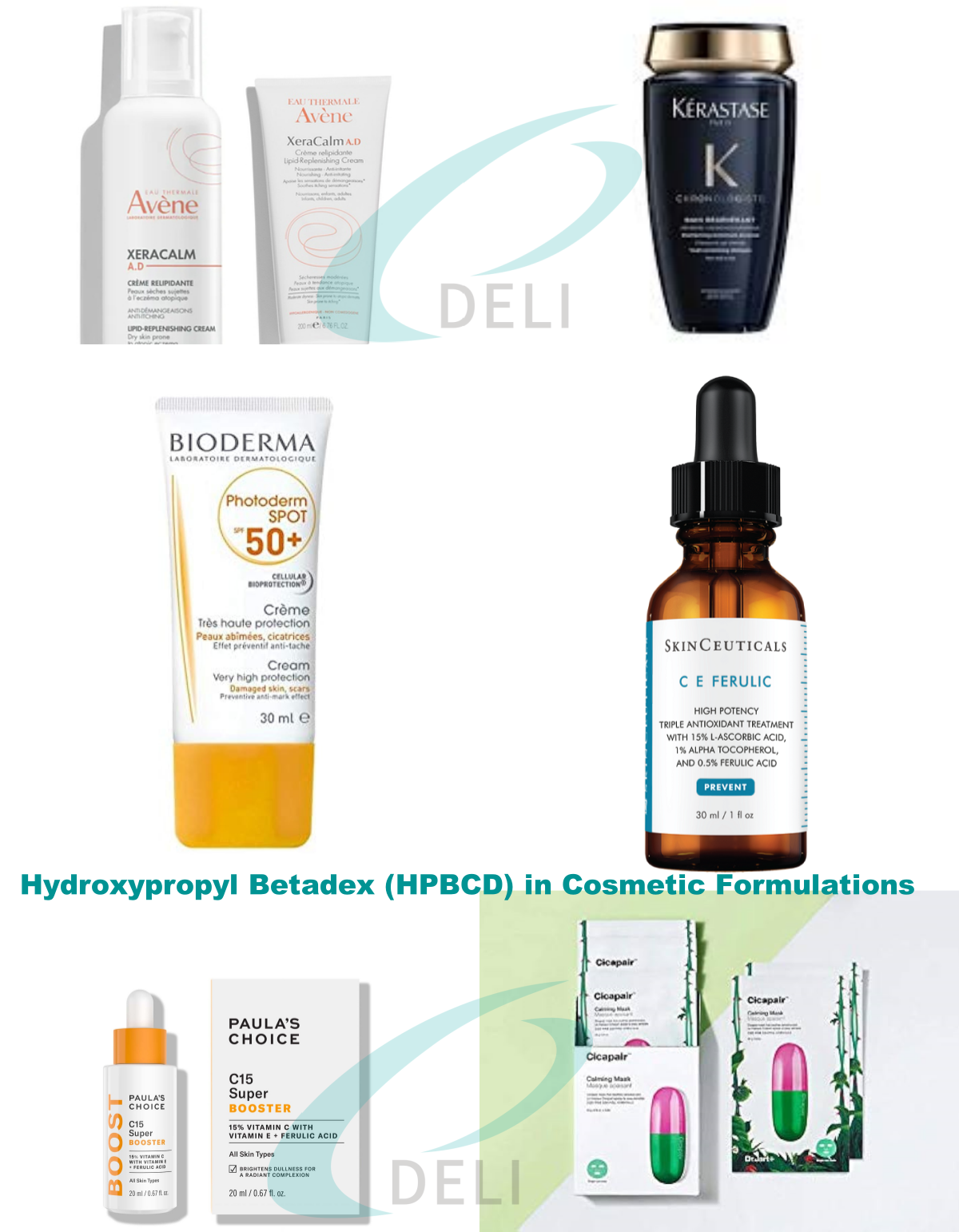 Pokročilé aplikácie hydroxypropylu betadex (HPBCD) v kozmetických formuláciách: mechanizmy, výhody a príklady komerčných produktov