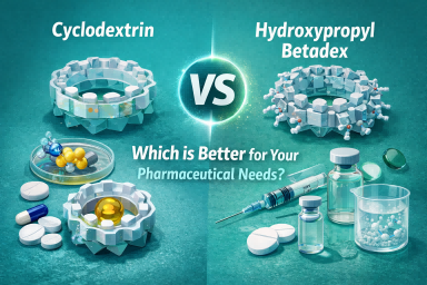 Cyklodextrín vs Hydroxypropyl Betadex: Ktorý z nich je lepší pre vaše farmaceutické potreby?