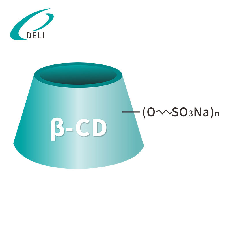 Betadex sulfobutyléter sodný CAS NO 182410-00-0 sulfobutyl beta cyklodextrín sodný